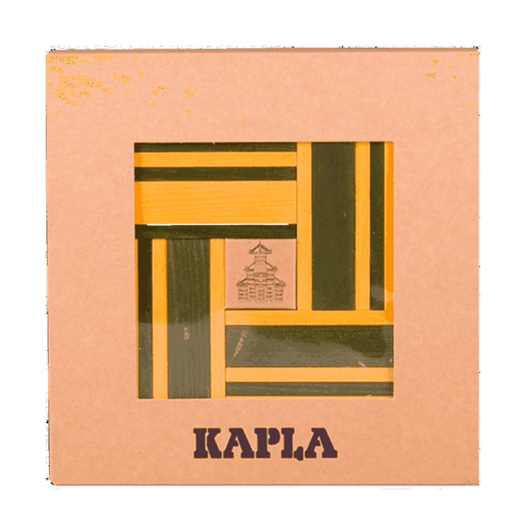 K40 Y-G-23 - KAPLA SETS 2 COLOURS 40 PCS